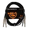 Rockdale DC007-3M 2x6.3mm - 2x6.3mm 3m