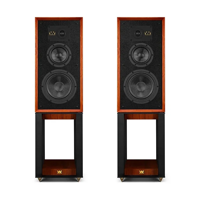 Полочная акустика Wharfedale Super Linton (with stand) Mahogany Red - рис.0
