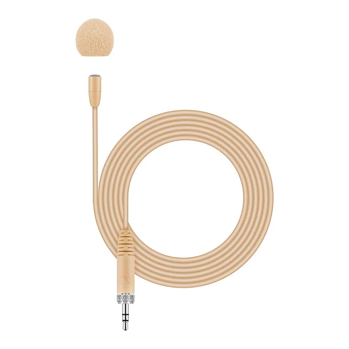 Микрофон-петличный Sennheiser MKE ESSENTIAL OMNI beige бежевый - рис.1