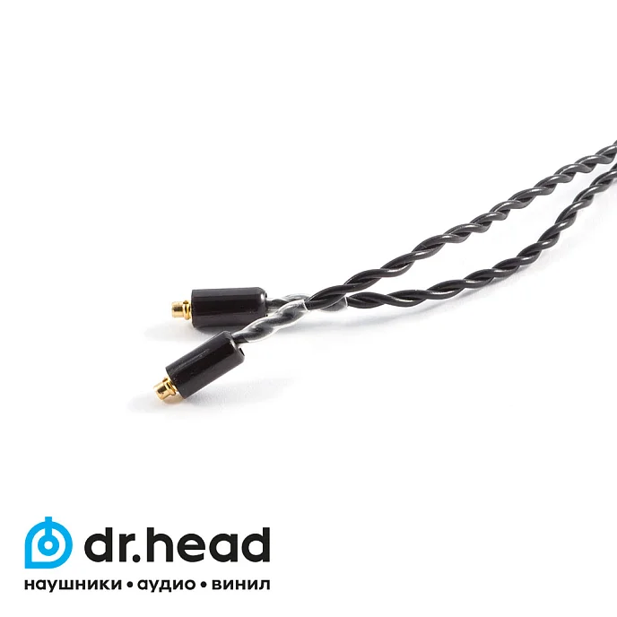 Кабель Labkable Silver Black MMCX - 4.4mm - рис.1