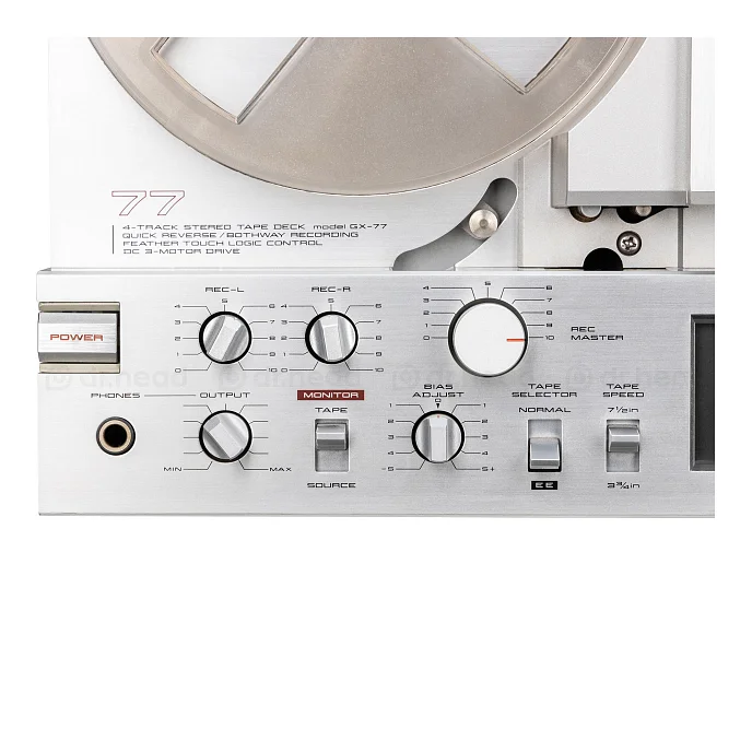 Катушечные магнитофоны AKAI GX-77 серебряный - рис.1