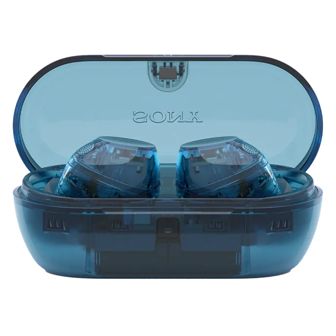 Беспроводные наушники Sony WF-C710N Transparent Blue - рис.0