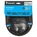 - рис.0 Кабель HeadMade Pro for Subwoofer RCA - RCA Black 3m - рис.0