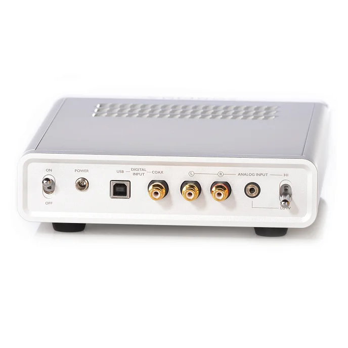 Усилитель для наушников с ЦАП Warwick Acoustics Sonoma M1 Amplifier Silver - рис.2