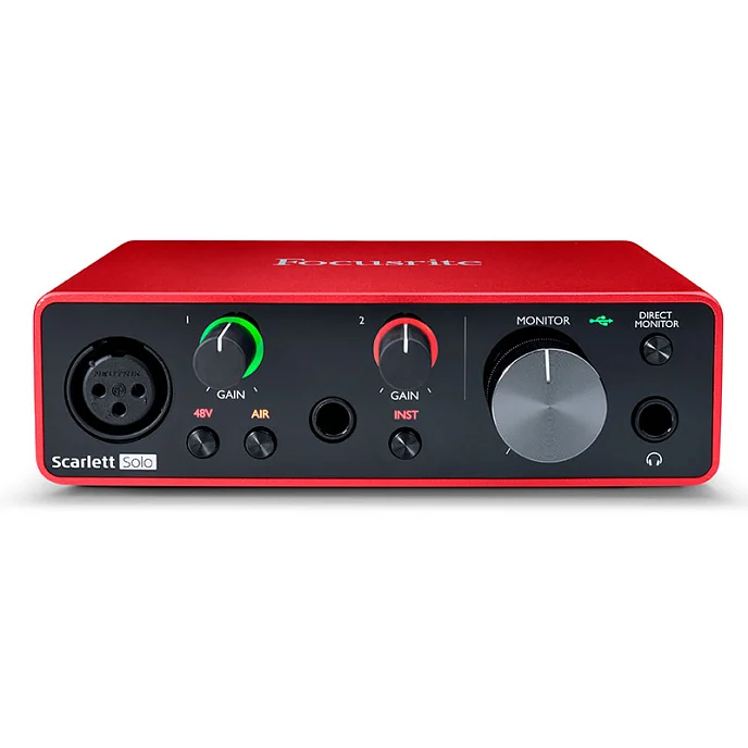 Внешняя звуковая карта FOCUSRITE Scarlett Solo 3rd Gen - рис.0
