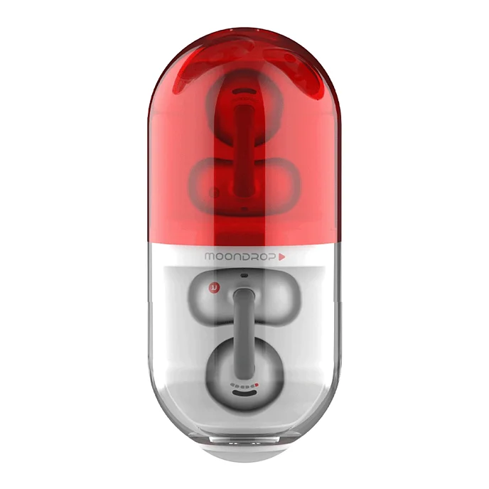 Беспроводные наушники MoonDrop Pill Red - рис.1