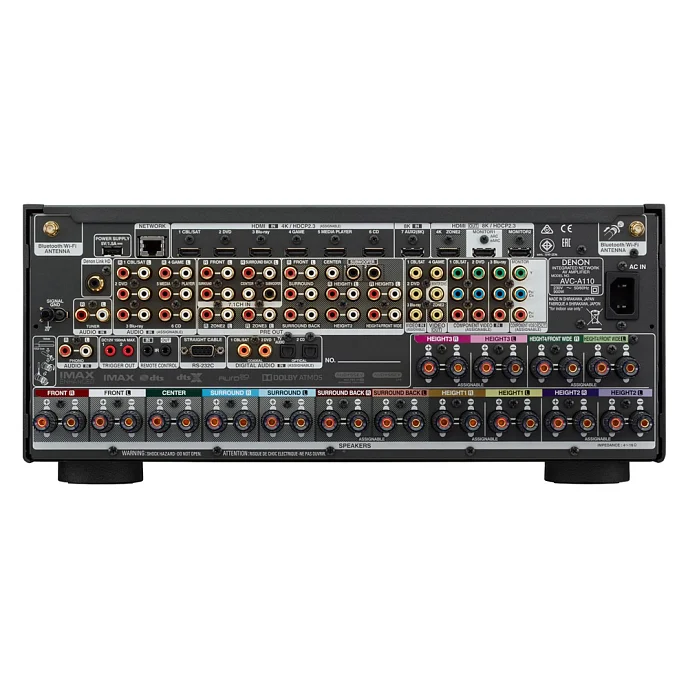 Ресивер Denon AVC-A110 Black - рис.3