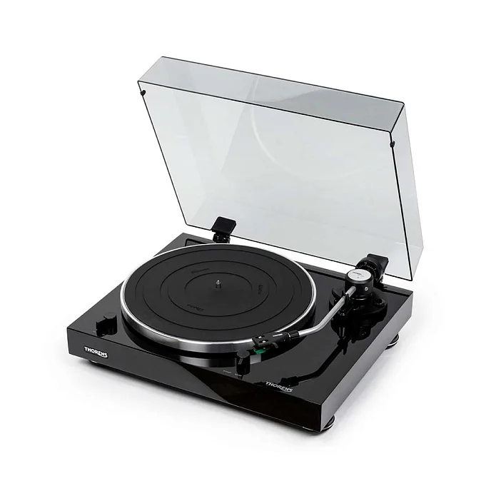 Проигрыватель винила Thorens TD-204 Black High Gloss - рис.1