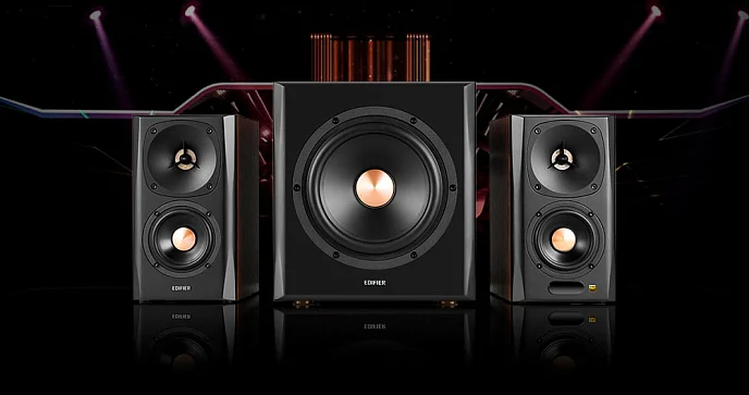 Полочная акустика Edifier S360DB Brown - рис.7