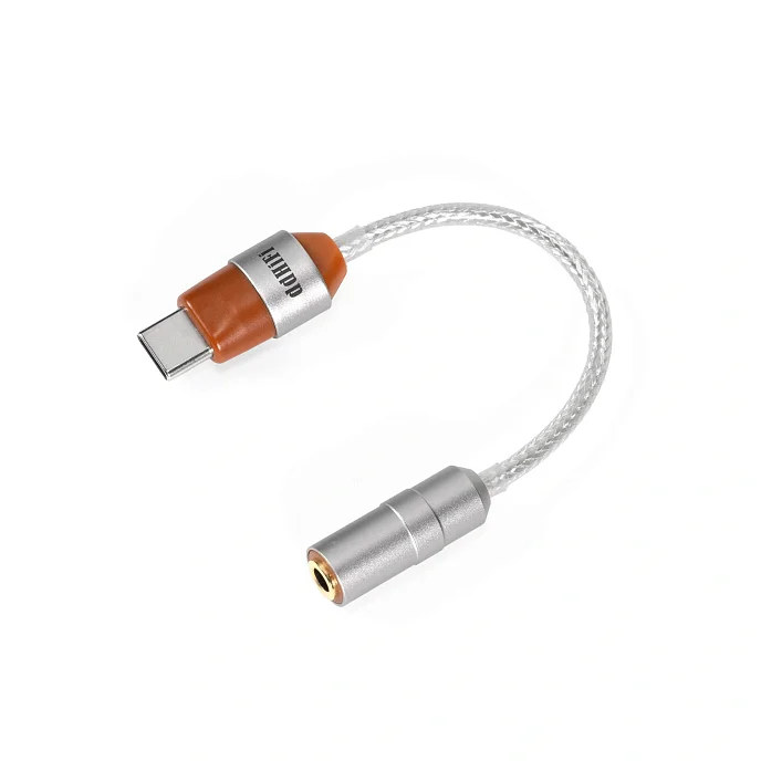 Усилитель для наушников с ЦАП ddHiFi GS35 Silver - рис.0