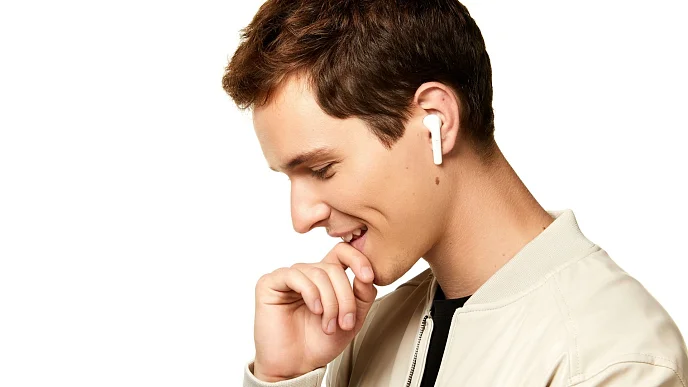 Беспроводные наушники uBear VIBE True Wireless Headset White - рис.9