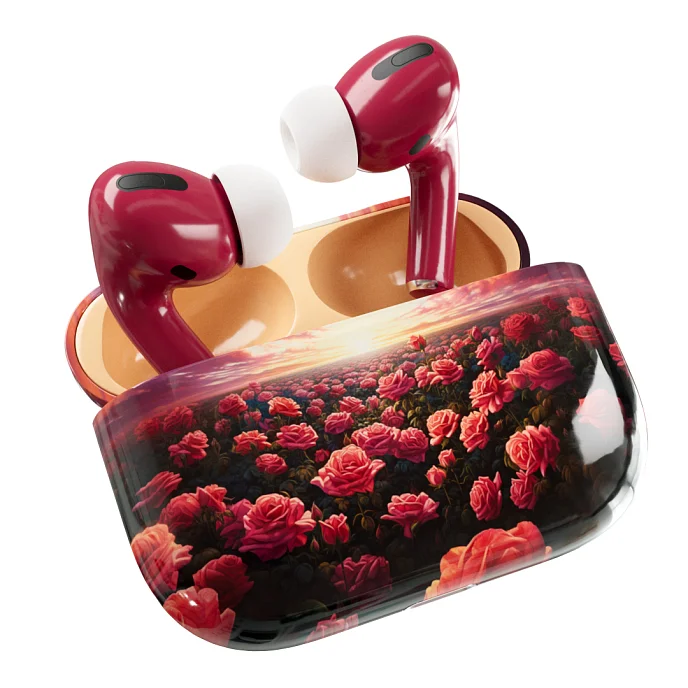 Беспроводные наушники Apple AirPods Pro 2nd gen with MagSafe USB-C (2023) Rosy Melodies - рис.0