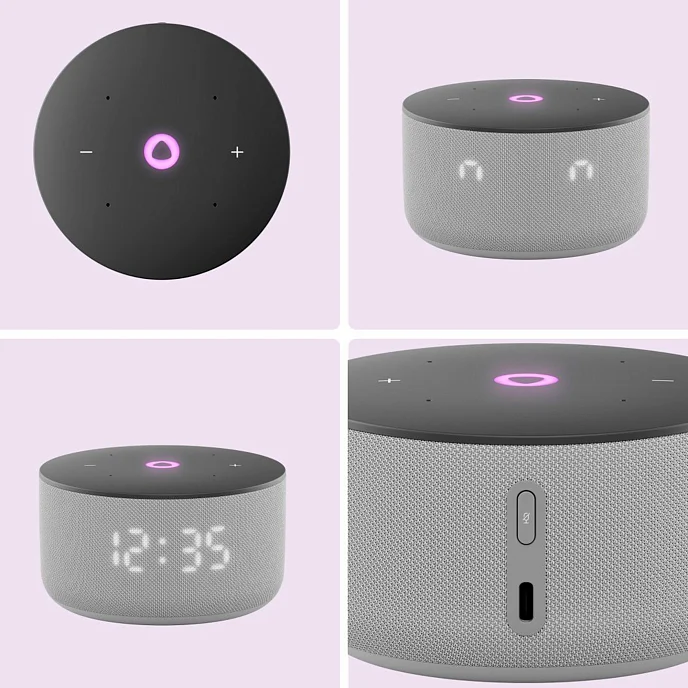 Умная колонка Яндекс Станция Мини 3 Grey - рис.2