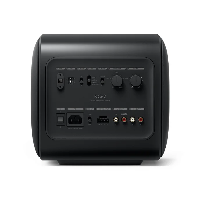 Сабвуфер KEF KC62 Carbon Black - рис.4