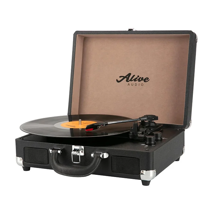 Проигрыватель винила Alive Audio VIBE Black - рис.1