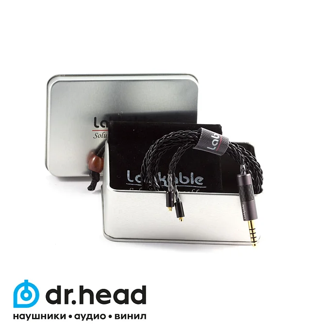 Кабель Labkable Silver Black MMCX - 4.4mm - рис.3