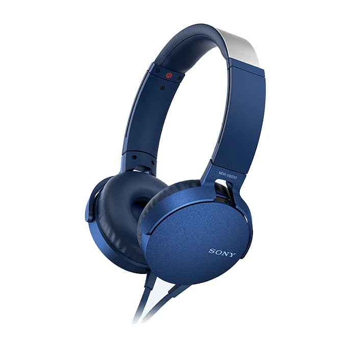 Наушники Sony MDR-XB550AP Blue - рис.0