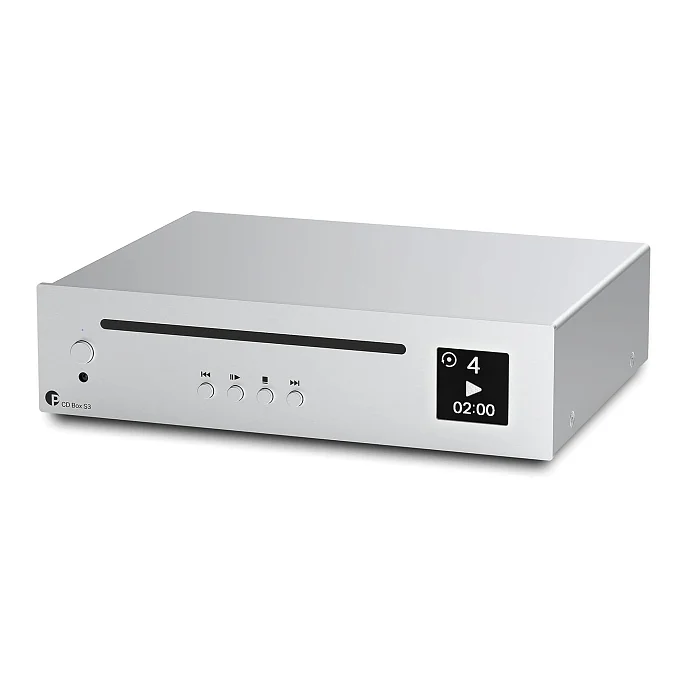 CD проигрыватель Pro-Ject CD BOX S3 Silver - рис.1
