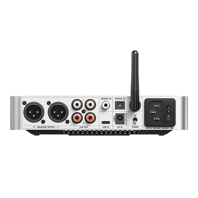 Усилитель для наушников с ЦАП FiiO K13 R2R Silver - рис.1