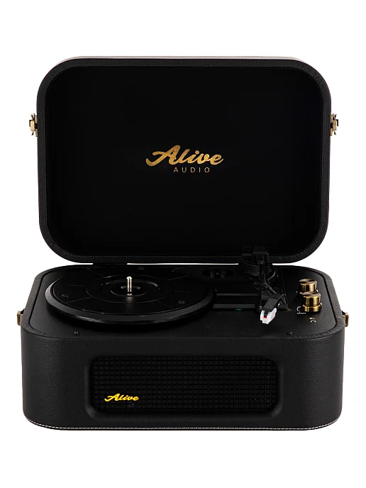 Проигрыватель винила Alive Audio Stories Glam Noir - рис.1