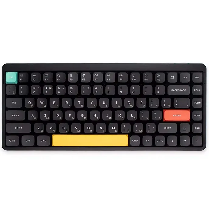 Клавиатура NuPhy Air75 V2 Blue Switch Basalt Black - рис.1