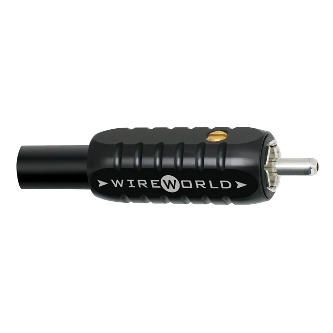 Разъём Wireworld Male Silver Tube RCA - рис.0