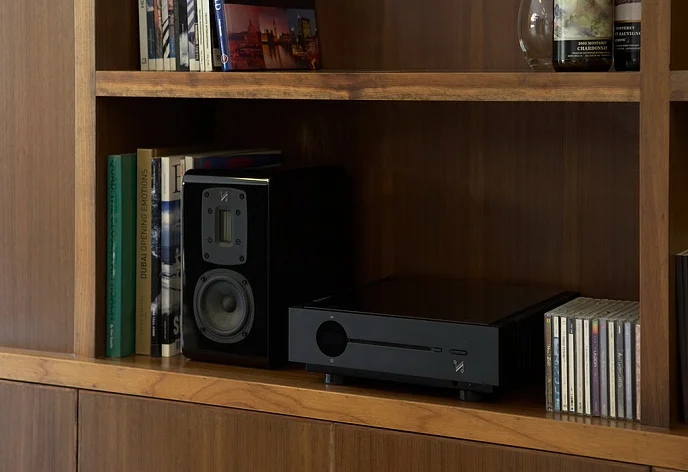 Полочная акустика Quad S-1 Piano Black - рис.6