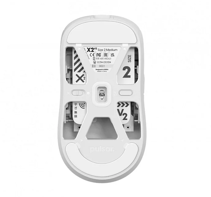 Мышь Pulsar X2 V2 Wireless White - рис.1