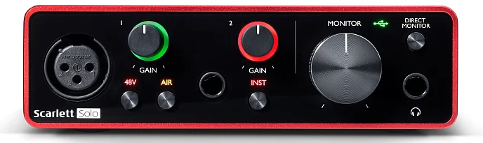 Внешняя звуковая карта FOCUSRITE Scarlett Solo 3rd Gen - рис.2