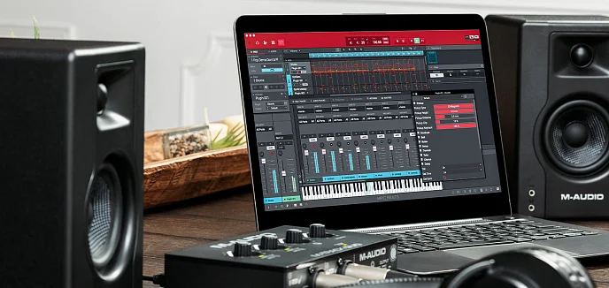 Аудиоинтерфейс M-Audio M-Track Duo - рис.6