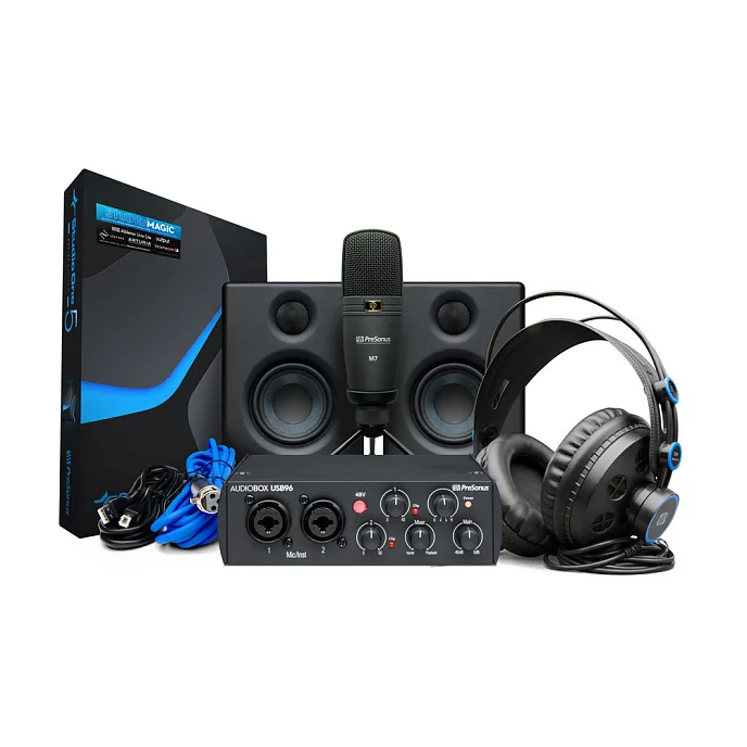 Аудиоинтерфейс PreSonus AudioBox 96 25th Anniversary Edition Ultimate - рис.0