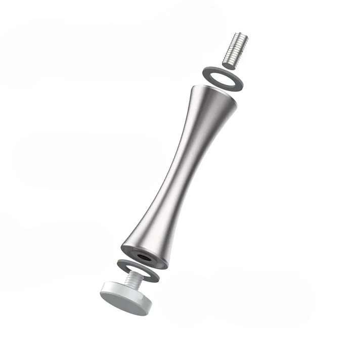 Стойка для Hi-Fi ddHiFi HS250 + SR100 x 4 Cool Gray/Silver - рис.3