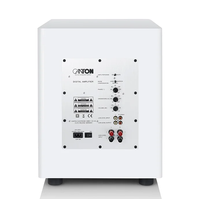 Сабвуфер Canton Townus Sub 12 White Matt - рис.2