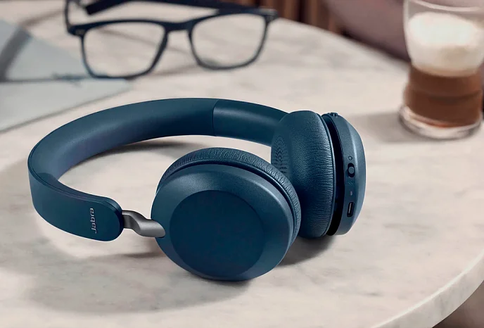 Беспроводные наушники Jabra Elite 45h Navy - рис.5