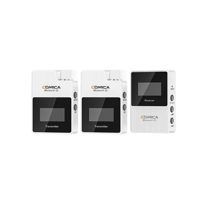 Микрофон беспроводной CoMica BoomX-D2 White - рис.0