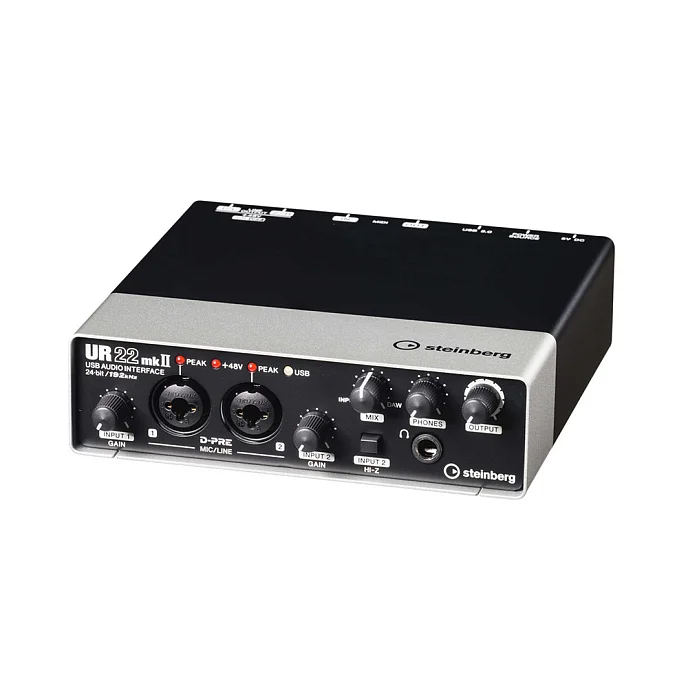 Аудиоинтерфейс Steinberg UR22 MKII Black - рис.0
