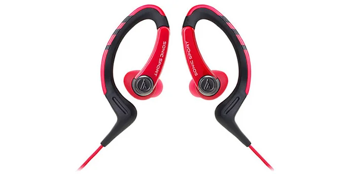 Наушники AUDIO-TECHNICA ATH-SPORT1 Red - рис.2