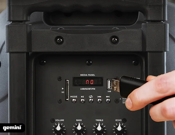 Акустическая система Gemini AS-10TOGO Black - рис.9