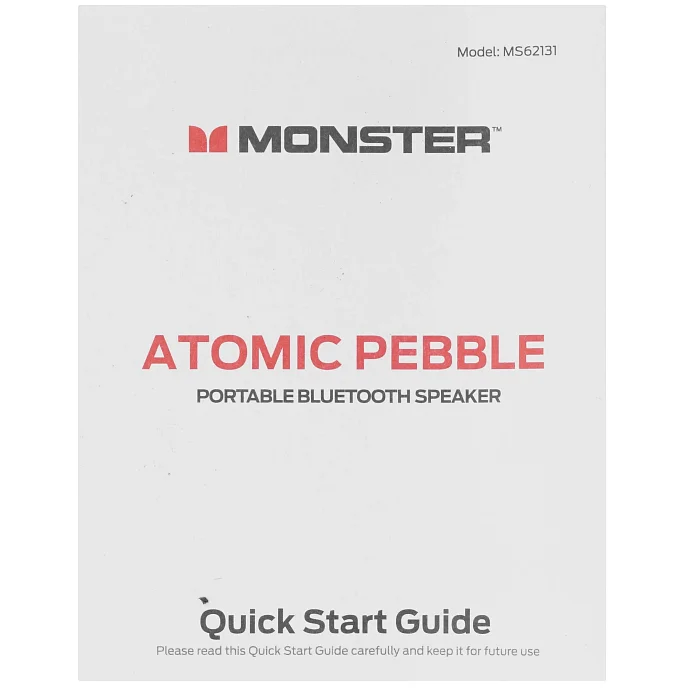 Портативная колонка Monster Atomic Pebble MS62131 Black - рис.10