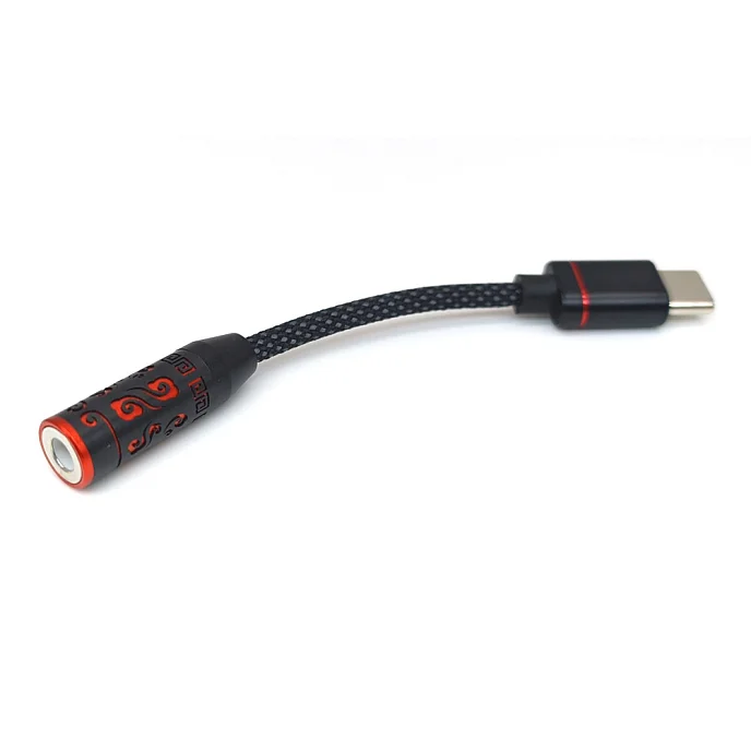 Усилитель для наушников с ЦАП Jade Audio JIEZI A Black Red - рис.3