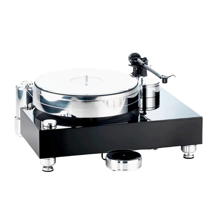 Проигрыватель винила Acoustic Solid Wood WTB370 AT740 M2 Black Gloss - рис.0