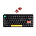 Клавиатура NuPhy Air75 V2 Cowberry Switch Basalt Black - рис.0