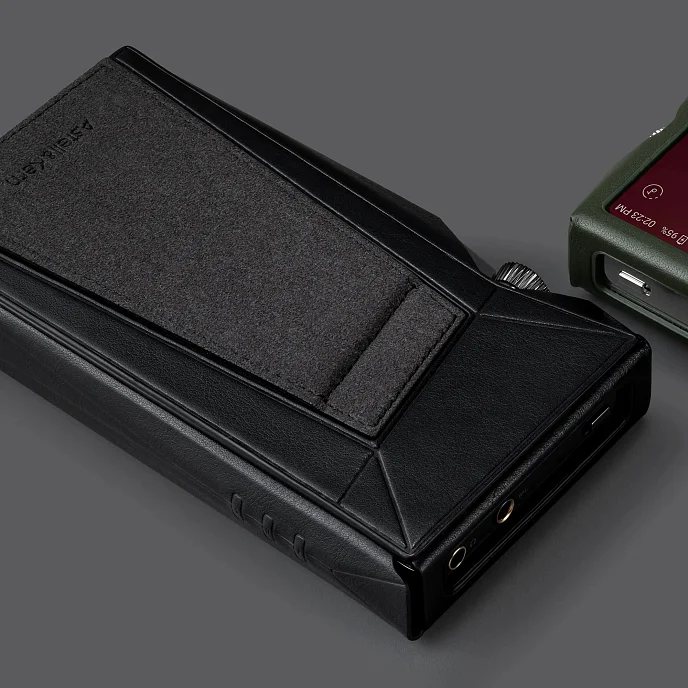 Чехол Astell&Kern SP4000 Gruppo Mastrotto Leather Case Black - рис.7