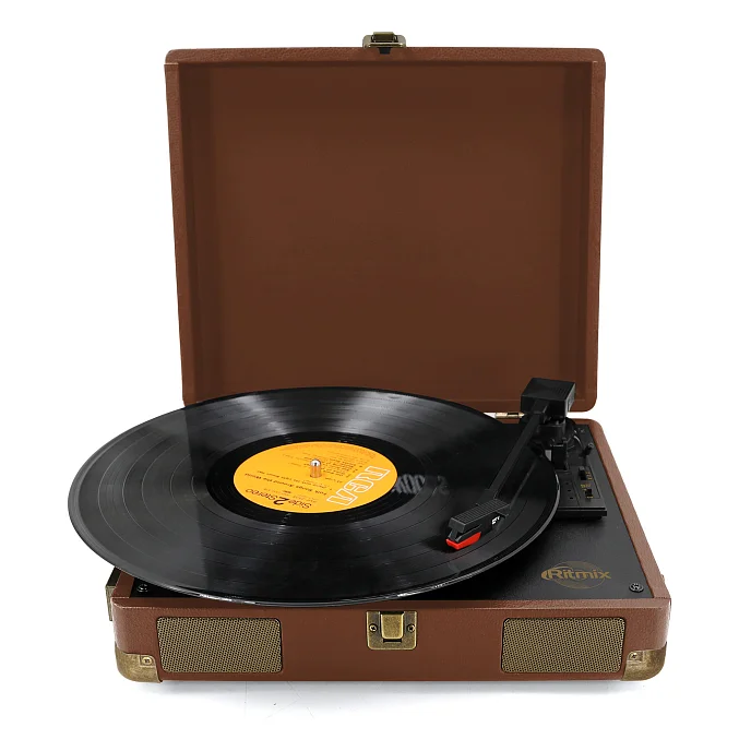 Проигрыватель винила Ritmix LP-100 Leather Brown - рис.2