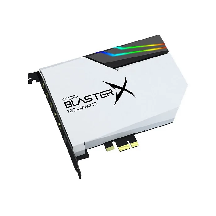 Внутренняя звуковая карта Creative Sound Blaster AE-5 PLUS Pure Edition white PCI-e_OpenBox - рис.0