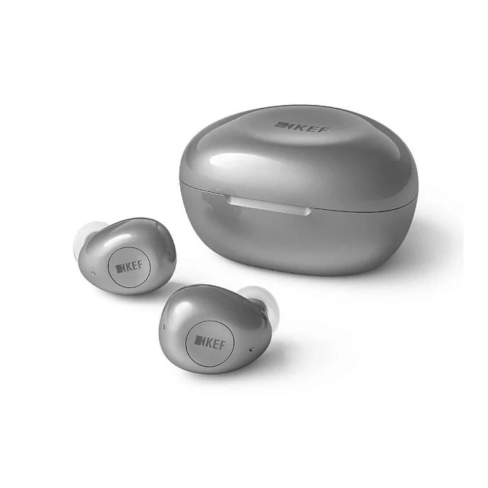 Беспроводные наушники KEF Mu3 Silver Grey - рис.0