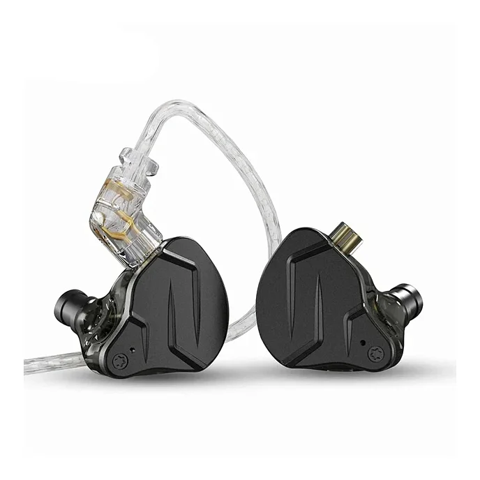 Наушники внутриканальные KZ ZSN Pro X with Mic Black - рис.1