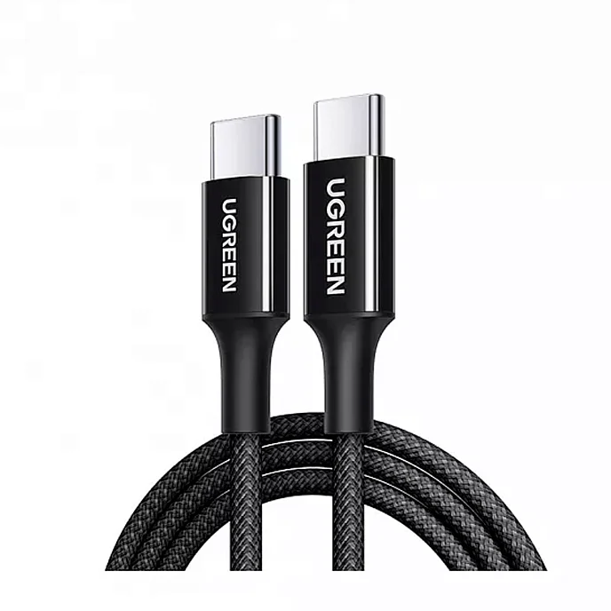 Кабель UGREEN L502 USB-C Black 2m - рис.0