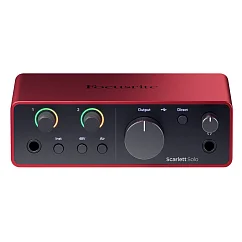 Аудиоинтерфейс Focusrite Scarlett Solo 4th Gen