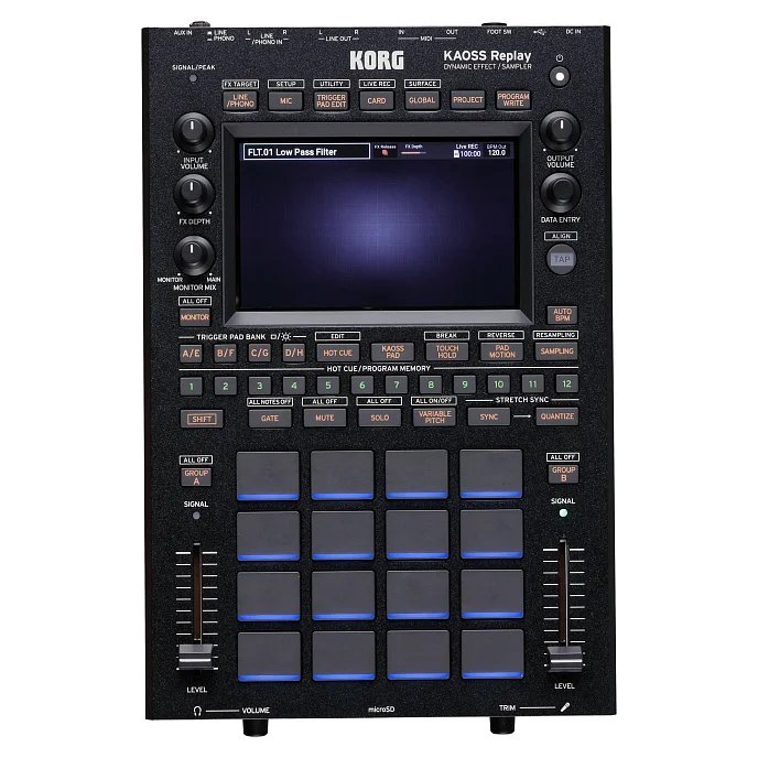 Процессор эффектов Korg KAOSS Replay Black - рис.0